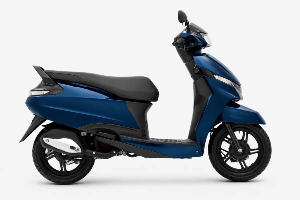 AI-generated studio visual of the TVS Jupiter scooter