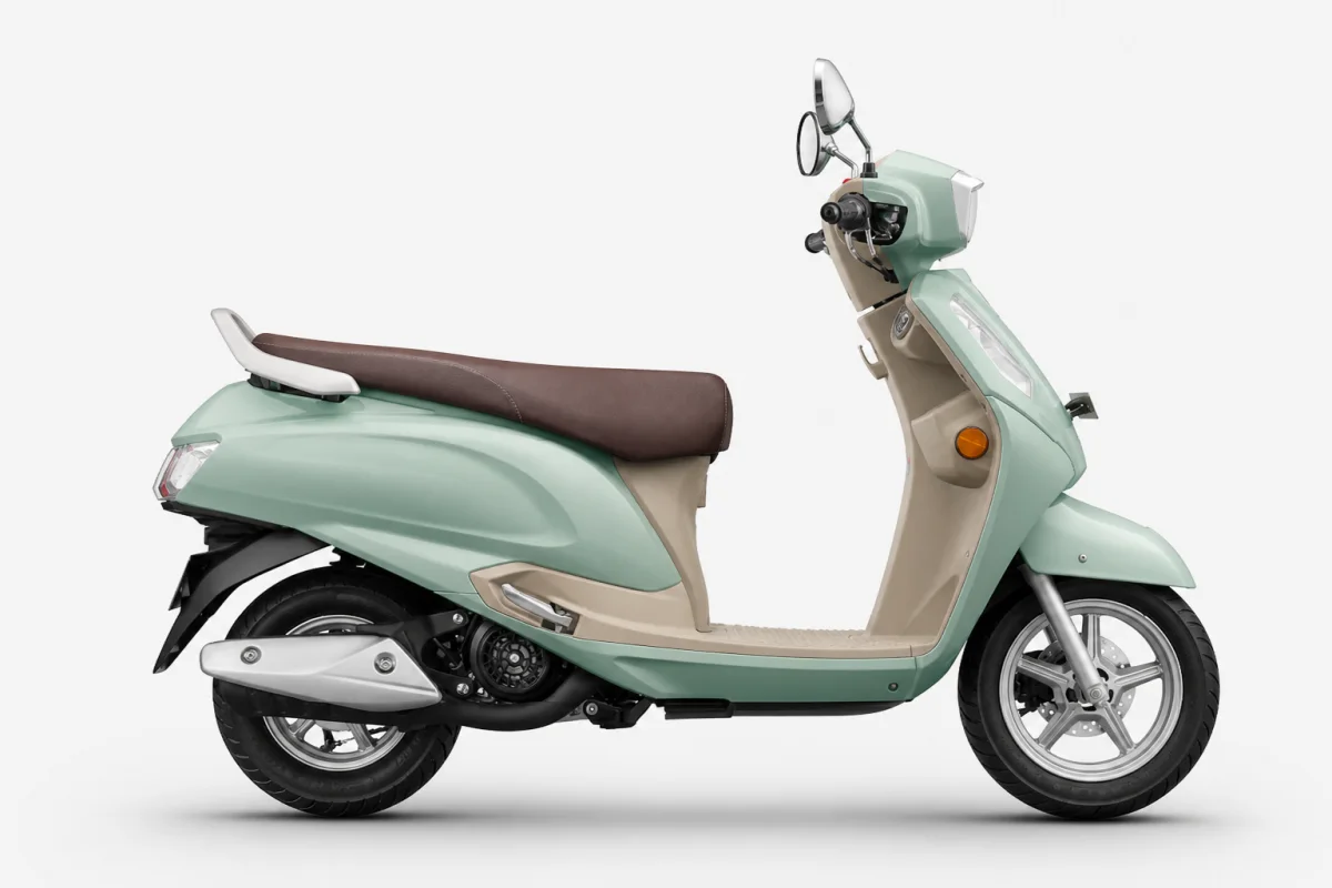 AI-generated studio visual of the Suzuki Access 125 scooter